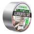 COSIMIXO Silver Aluminum Foil Duct Tape, 4.0mil x 2 Inches x 20Yards for Heavy Duty Sealing