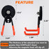 Duty,2PCS MUTUACTOR Magnetic Hooks Heavy Strong Magnetic Garage Hooks for Hanging,Anti-Slip Powerful Magnet Storage