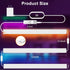 3 12 Inch Counter Dimmable Counter, maylit Smart Under Cabinet Lights Plug in, Pcs Ultra Thin Under Cabinet Lighting
