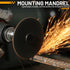 Cut-Off Wheel Mounting Mandrel Holder, 3/8" & 1/4" Arbor Hole with 1/4" Shaft for Die Grinder Accessories