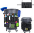 Trash Can Caddy Bags Fit 32-55 Gallon Garbage Bin, Garbage Bin Caddy
