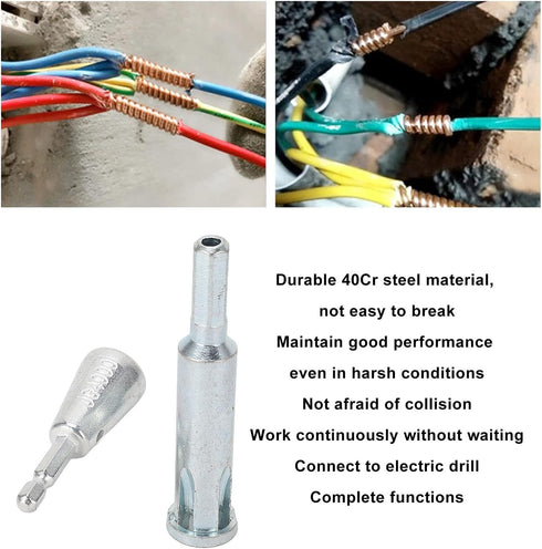 Wire Twisting Tools Electrical Wire Stripper and Quick Connector Wire Tool for Power Drill Drivers