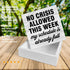 Funny Office Wooden Box Sign Home Decor Humor Office Wood Sign Desk Decoration No Crisis Allowed This Week Wood Block Plaque Box Sign for Shelf Office 5 x 5 Inches