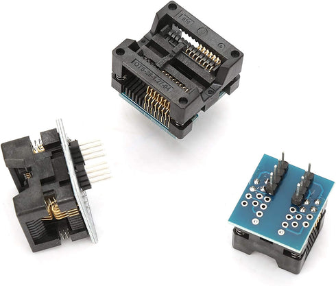 EZP2019 USB Programmer, EEPROM Programmer BIOS Chip for 24 25 93 EEPROM Flash Bios with Sockets & Test Folder