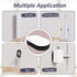 Vaszu 6 Pack Magnetic Remote Control Holder Wall Mount Self-Adhesive, Upgraded Silicone Remote Organizer Storage Wall