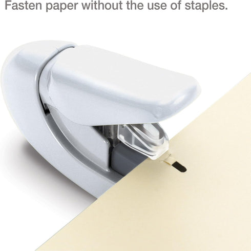 Plus 31250 Paper Clinch, Glossy White