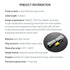 10 Pieces 3 Meters K Type Mini-Connector Thermocouple Temperature Probe Sensor, Compatible with TM902C/TES1310