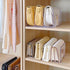 Closet (2 Pack 3 LUGUNU Acrylic Clear Purse Divider Organizer Clear Desk File Sorter Divider Mesh Folder Shelf Storage