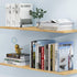 Dooiclear 4 Acrylic Bookends Pcs, Clear Book Ends for Shelves, Transparent Bookend Organizer, Book Holder Stand