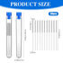 50 Pieces 3D Printer Nozzle Cleaning Kit, 0.4 mm Stainless Steel Needles Cleaner for 3D Printer Accessory