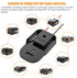 Power Wheel Adapter with Fuse & Switch, Secure Battery Adapter for Ridgid AEG 18V Hyper Lithium Battery