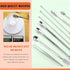 Tanstic 23Pcs Stainless Steel Lab Spatula Micro Scoop Set, Includes 22pcs Laboratory Tiny Mixing Tools