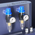 TAILONZ PNEUMATIC 1/4 Inch NPT AFR2000 Air Filter Pressure Regulator Kit (0 to 145 Psi) with Gauge