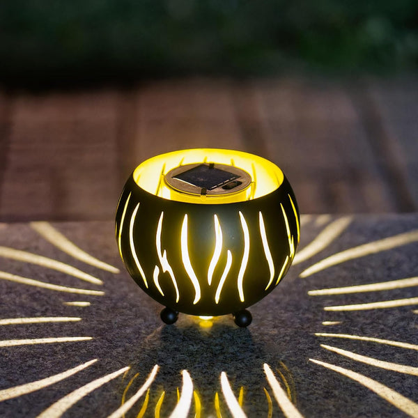 Solar Lanterns Outdoor Waterproof, Solar Lights for Outside Patio Porch Garden Tabletop