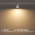 LED Clip on Light Book Reading 5W Super Bright 330 Rotation Clip on Lamp for Bed/Desk Lamp with Clamp White by deeloop