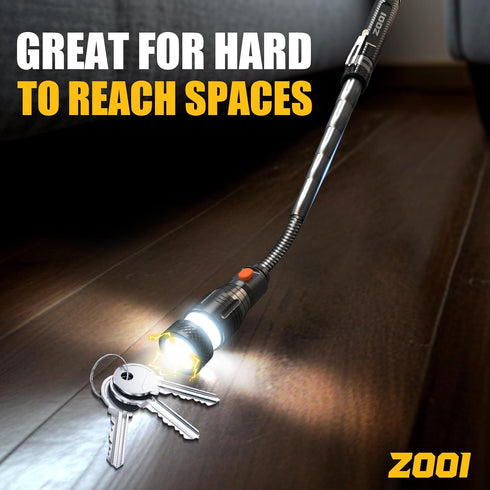 ZOOI Stocking Stuffers for Men, Christmas Gifts for Dad, Him, Husband, Telescoping Magnetic Pickup Tools, Cool Gadgets