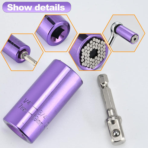 Universal Socket for Various Sizes