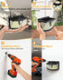 120 Reflector,270 IP65 4-Pack) Aootek New Solar Motion Sensor Lights LEDs with Lights Wide Angle, Waterproof, Step