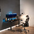 VIVO 360 2 inch MOUNT-MS01B Clamp-on Wooden Mouse Pad Holder Platform, Adjustable Under Desk Rotating Tray Rest