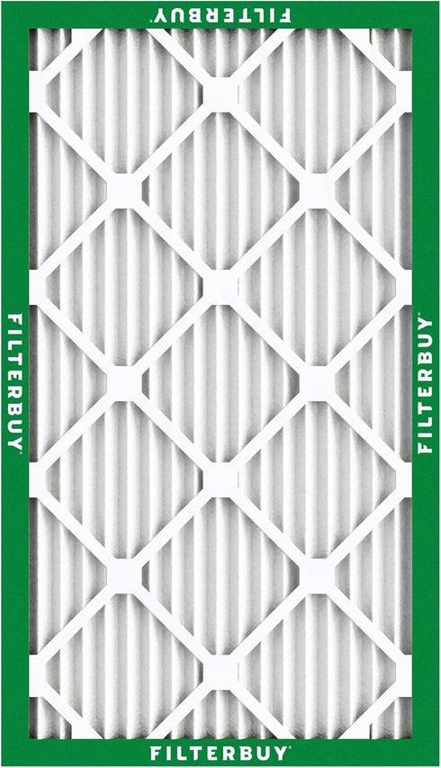 Filterbuy 14x24x1 Air Filter MERV 8 Dust Defense (1-Pack), Pleated HVAC AC Furnace Replacement Filter