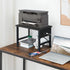 BB01UPS01 HOOBRO Printer Stand for Desk, Desktop Printer Stand with Charging Station, Small Printer Table with Storage