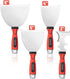 Set, 4 Pack, 4" 5" 6" 10 1 Hammer Spackle Bates- Putty Knife Stainless Steel, & in Multi Purpose Painters Tool, Soft