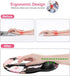 MOSISO Mouse Pad with Wrist Rest Support - Peony Ergonomic Non-Slip Base for Home/Office Pain Relief