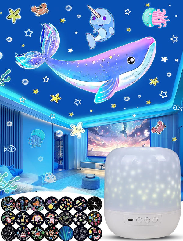Eigther 21 Sets of Films + Projector Night Light for Kids, Kids Night