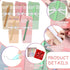 Kisston Christmas Coffee Cup Notepad - 16 Sets with Pen, Inspirational Thank You Pad for Teacher, Office