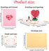 Sublaga 3D Valentine's Day Greeting Cards, Love Tree Paper Pop Up Greeting Card, Greeting Card, Spring Card Mother's