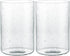 Skelang Seeded Lip-less Glass Lamp Shade, Cylindrical Light Cover with Fitter Opening, Replacement
