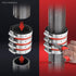 Supply Giant 37522CS No-Hub Coupling Heavy Duty Colored Shield, 3 inch, Red