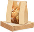 Foranda 200 Pack Small Paper Bread Bags for Homemade Bread, 7x311 Inches Resealable