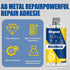 Metal Repair Glue, 2 Pack 5.64OZ Heavy Duty Epoxy Glue, High-Temperature Adhesive for Metal, Plastics, DIY Craft