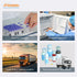 Frigga Smart Tag Near-Real-Time Temperature Logger, Single Use Smart App Control for Pharmacy Cold Chain