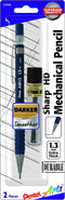 Pentel Arts Sharp HD Mechanical Pencil, 1.3mm, Dark Blue Barrel, Super Hi-Polymer Lead Refill (AM13PABP)