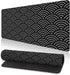 Japanese Waves Large Mouse Pad, Anime Gaming Extended Mat Desk Pad, 3mm Thick Long Non-Slip Rubber Base (31.5 x 11.8
