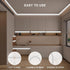Olaholii 16.4ft 6500K Ra93+ Dimmable COB Led Strip Light with Remote, Bright Daylight White Led COB Strip Light, White