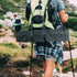47 Inch 600D Tripod Carrying Case - Oxford Tripod Bag with Shoulder Straps and Dual Handles Full Zippers for Lights