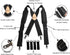 MELOTOUGH Tool Belt Suspenders Work Belt Suspenders Flexible Adjustable Straps with Moveable Padded Shoulders with 4 Loop Attachments