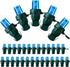 Honoson LED 5 mm Christmas String Lights Replacement Bulbs LED Wide Angle Wire