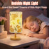 HFYCENYAN Room,3-Color Kids Table Lamp-Night Light for Boys LED Desk Lamp with Baby Elephant Zebra Giraffe Tiger