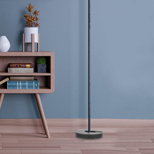 STOBAZA Desk Lamp Floor Lamp Base, Counterweight Table Lamps Part Round Lamp Chassis Iron Lightweight Bracket