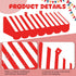 TaoBary 4 Pcs 3D Awning Wall Decorations and 59 ft Bulletin Board Borders Trim for Graduation School Classroom