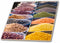 3dRose Rainawari, Srinagar, Jammu, Kashmir, India. Dried Lentils at Market. 8 Inch