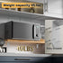 4Pcs 90 (3.35X3.35 Alise Shelf Brackets White, Stainless Steel Floating Shelf Brackets Corner Brackets, L Brackets