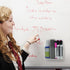 Magnetic Glass Whiteboard Marker Holder, Magnetic Dry Erase Marker Holder for Fridge, Office, Home, 1 Pack