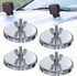 4 3.1in PCS Magnetic Flag Holder for Truck, Heavy Duty Magnet Kit for Wire Loop Flags, Diameter Magnet Mount Base
