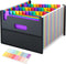 EOOUT 36 Pockets Expanding File Folder, Letter Size Accordion File Organizer with Cloth Edge Wrap for Teachers and