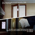 Freezer Door Alarm, 2Pcs Safety Window Alarm, Adjustable Delay Wire-Less Fridge 4-in-1 Sensor Chime Open Loud 108dB
